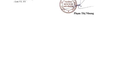 Kế hoạch phòng chống dịch bệnh