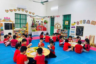 Giáng sinh rộn ràng – Lớp 5 Tuổi C
