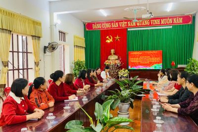Trường mầm non Hải Chính tích cực cho Đảng viên – CB,GV tham gia Hội nghị Trực tuyến “nghiên cứu, học tập, quán triệt và triển khai thực hiện Nghị quyết số  79-NQ/TW và Nghị quyết số 80-NQ/TW “